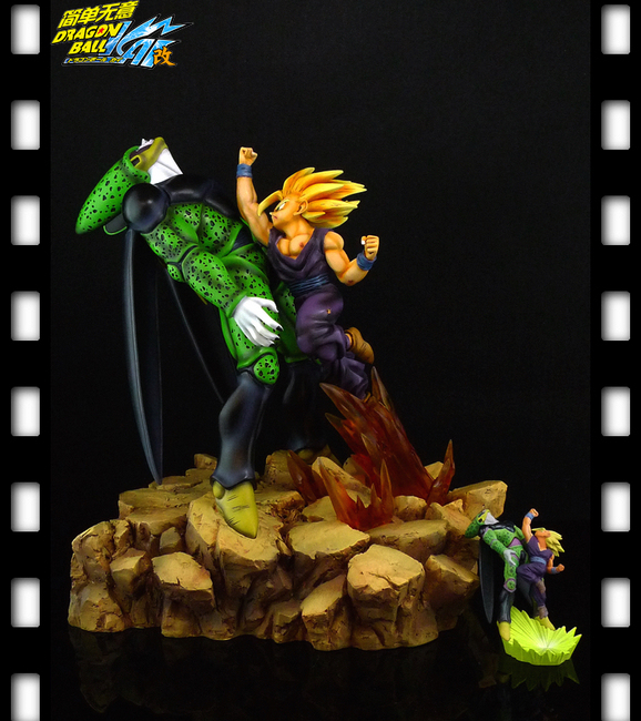 IN-STOCK  MRC Studios Gohan VS  Cell statue
