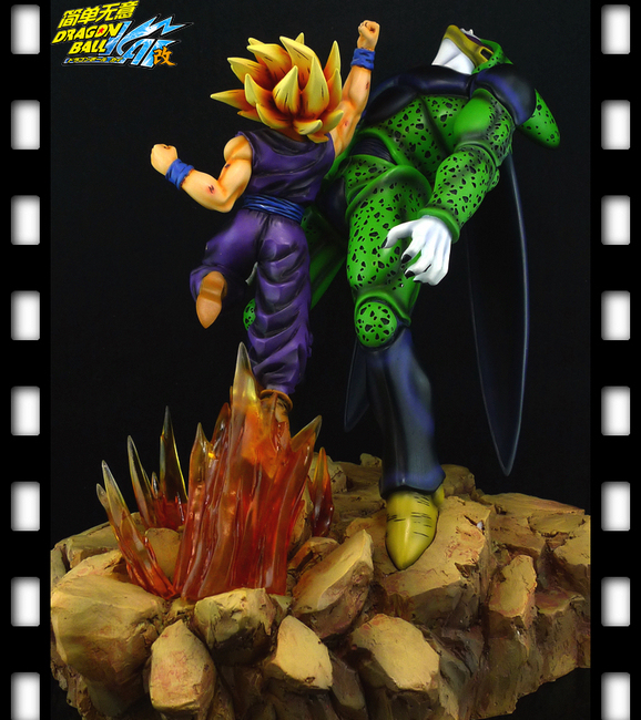 IN-STOCK  MRC Studios Gohan VS  Cell statue