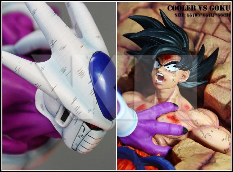 IN-STOCK  MRC Studios Cooler VS Goku  statue