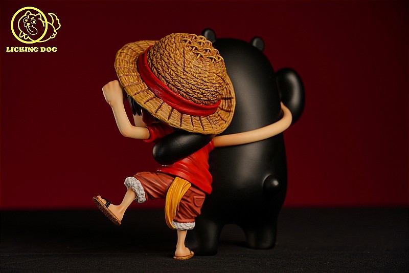 【PRE-ORDER】LICKING DOG STUDIO Luffy & Kumamon