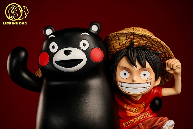 【PRE-ORDER】LICKING DOG STUDIO Luffy & Kumamon