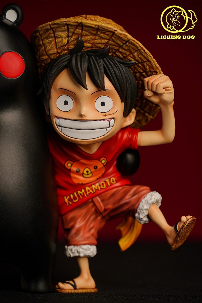 【PRE-ORDER】LICKING DOG STUDIO Luffy & Kumamon