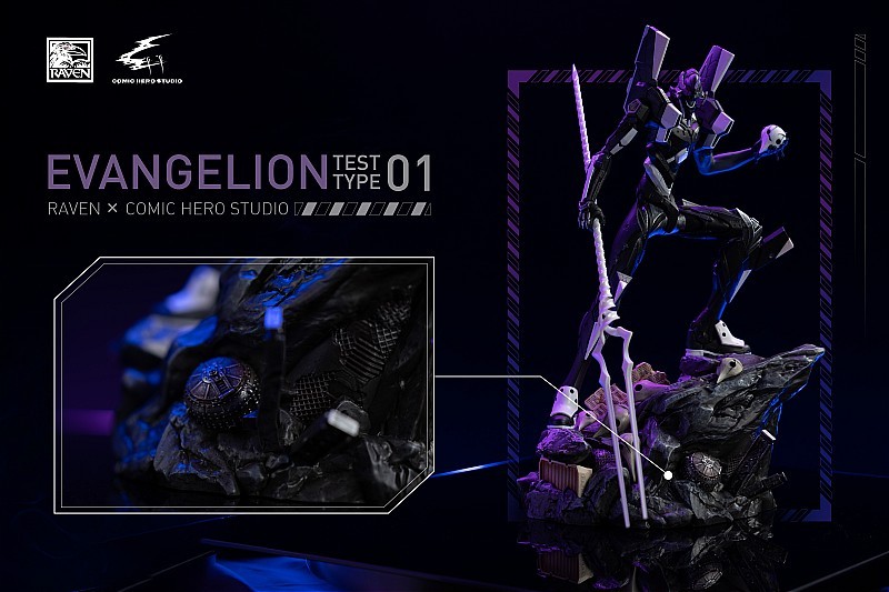 【PRE-ORDER】RAVEN & Comic Hero STUDIO EVANGELION-01
