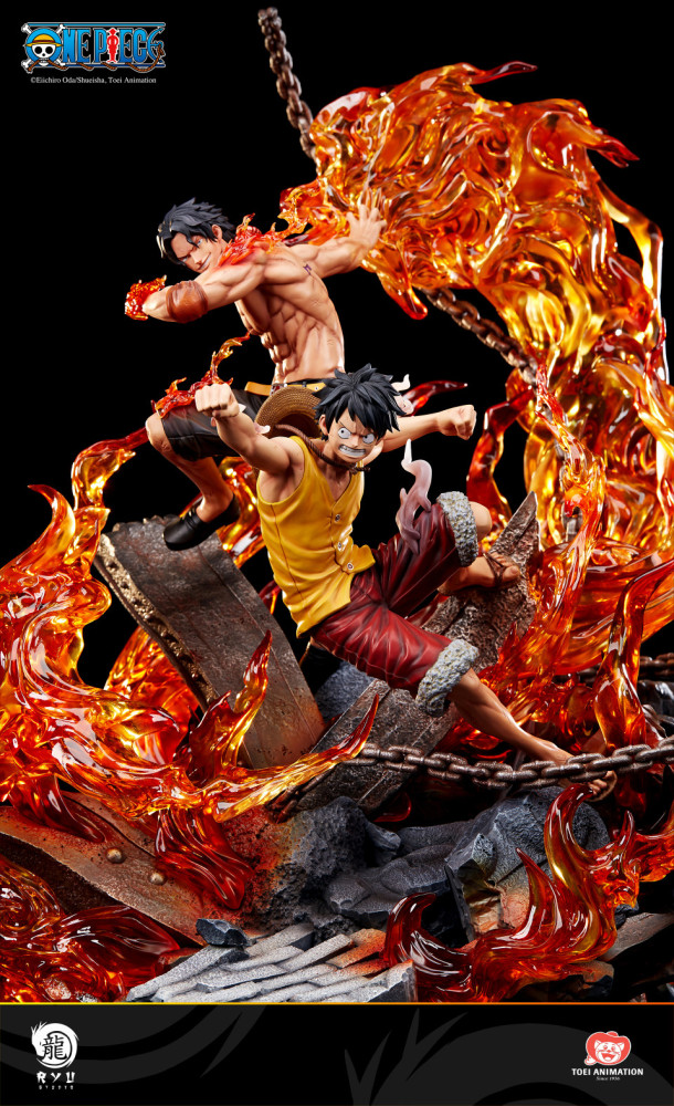 【PRE-ORDER】Ryu STUDIO ONE PIECE Luffy & Ace 1/6