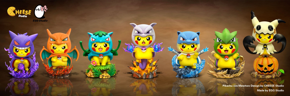 【PRE-ORDER】CHEESE x EGG STUDIO Pikachu cos Mewtwo