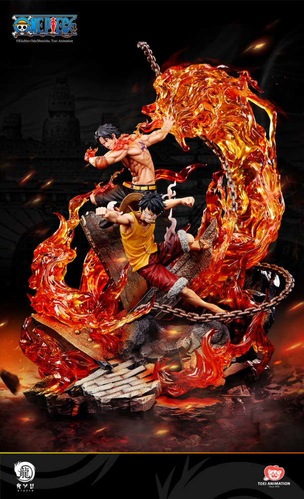 【PRE-ORDER】Ryu STUDIO ONE PIECE Luffy & Ace 1/6