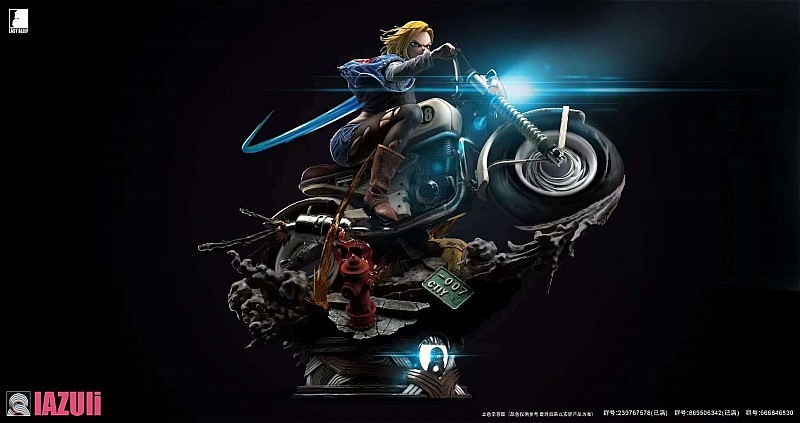 IN-STOCK  LAST SLEEP  Android 18 1/6  1/4 statue