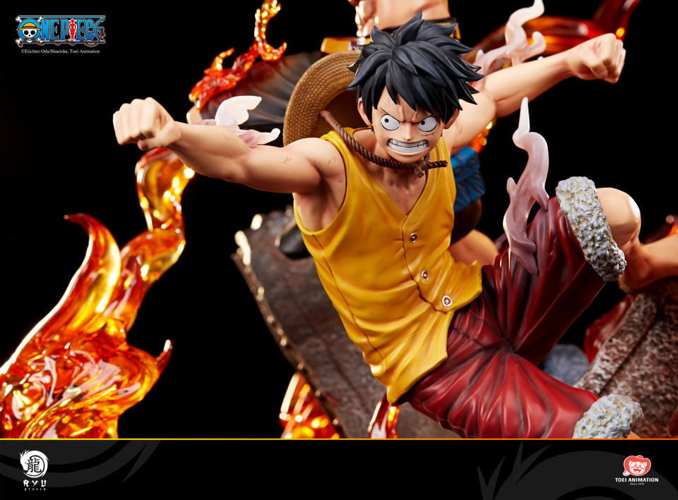 【PRE-ORDER】Ryu STUDIO ONE PIECE Luffy & Ace 1/6