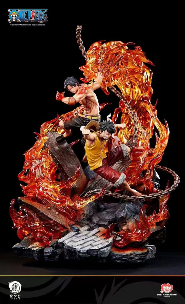 【PRE-ORDER】Ryu STUDIO ONE PIECE Luffy & Ace 1/6