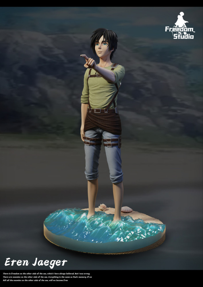 【PRE-ORDER】Freedom STUDIO Attack on Titan Eren Jaeger