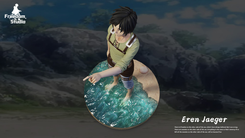 【PRE-ORDER】Freedom STUDIO Attack on Titan Eren Jaeger