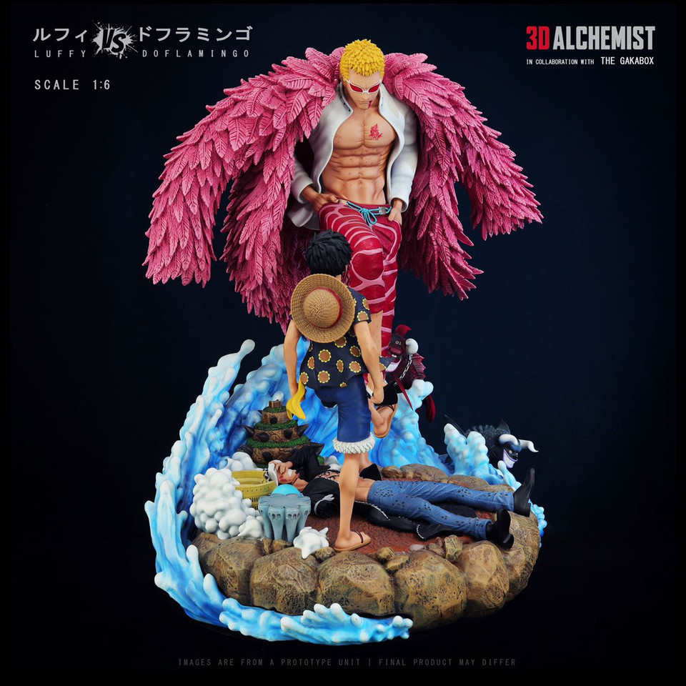【PRE-ORDER】3d alchemist STUDIO ONE PIECE Luffy vs Doflamingo