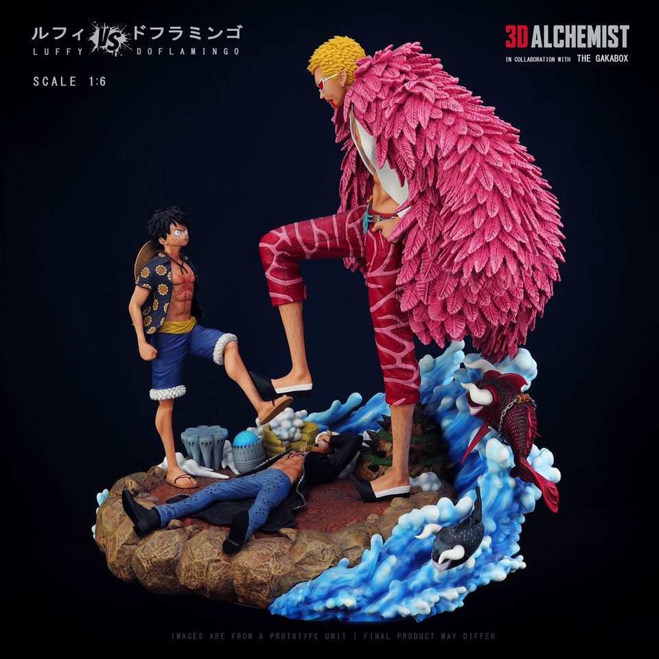 【PRE-ORDER】3d alchemist STUDIO ONE PIECE Luffy vs Doflamingo