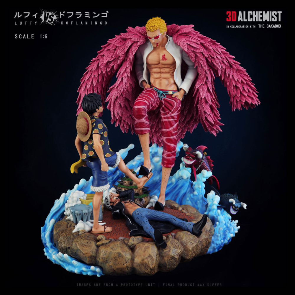 【PRE-ORDER】3d alchemist STUDIO ONE PIECE Luffy vs Doflamingo