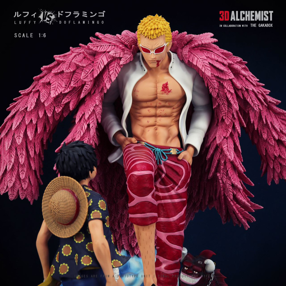 【PRE-ORDER】3d alchemist STUDIO ONE PIECE Luffy vs Doflamingo