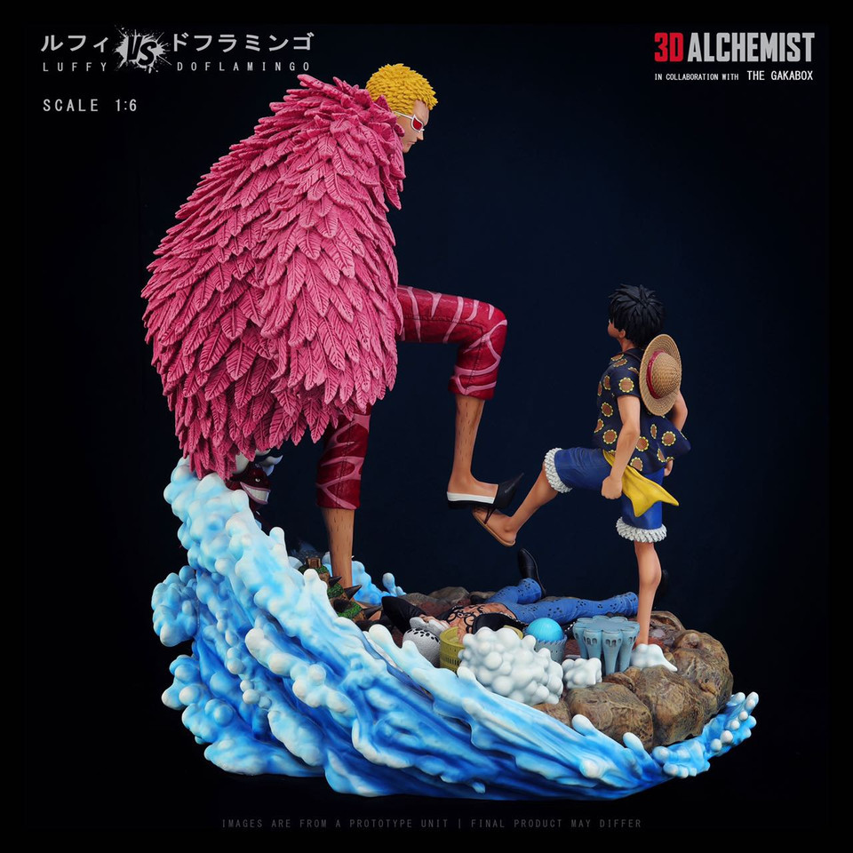 【PRE-ORDER】3d alchemist STUDIO ONE PIECE Luffy vs Doflamingo