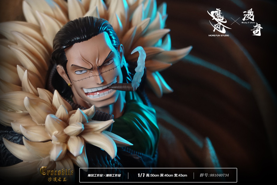 【PRE-ORDER】More Fun & Monkey.D STUDIO ONE PIECE Sir Crocodile 1/7