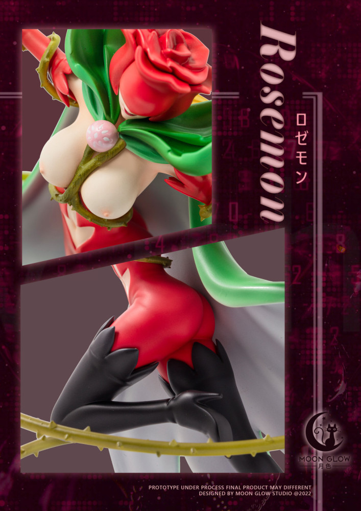 【PRE-ORDER】Moon Glow STUDIO DIGIMON Rosemon