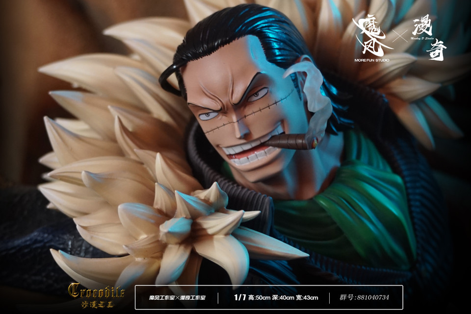 【PRE-ORDER】More Fun & Monkey.D STUDIO ONE PIECE Sir Crocodile 1/7