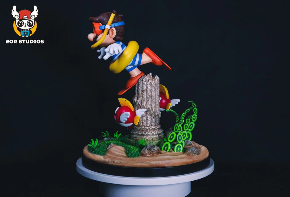 【PRE-ORDER】Zor STUDIO SUPER MARIO Dive Mario