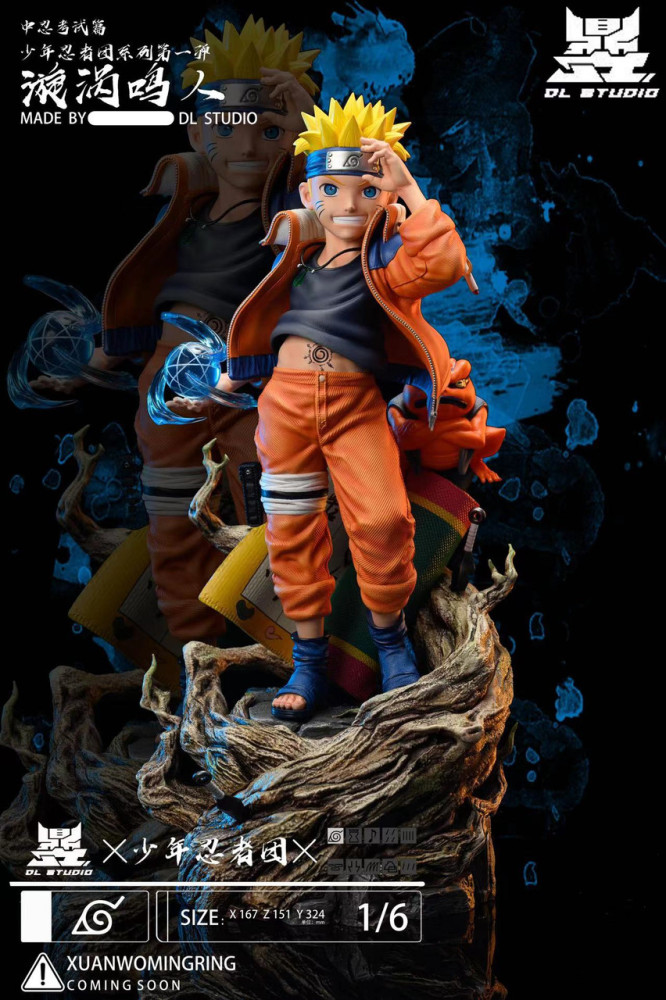 【PRE-ORDER】DL STUDIO NARUTO Kid Naruto 1/6