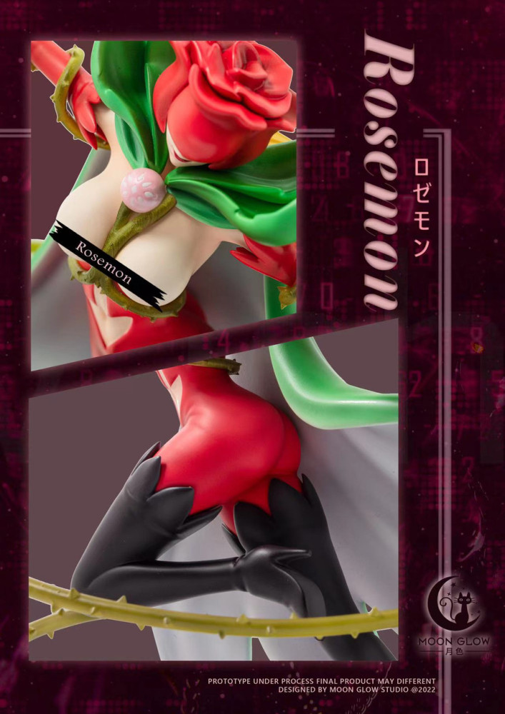 【PRE-ORDER】Moon Glow STUDIO DIGIMON Rosemon
