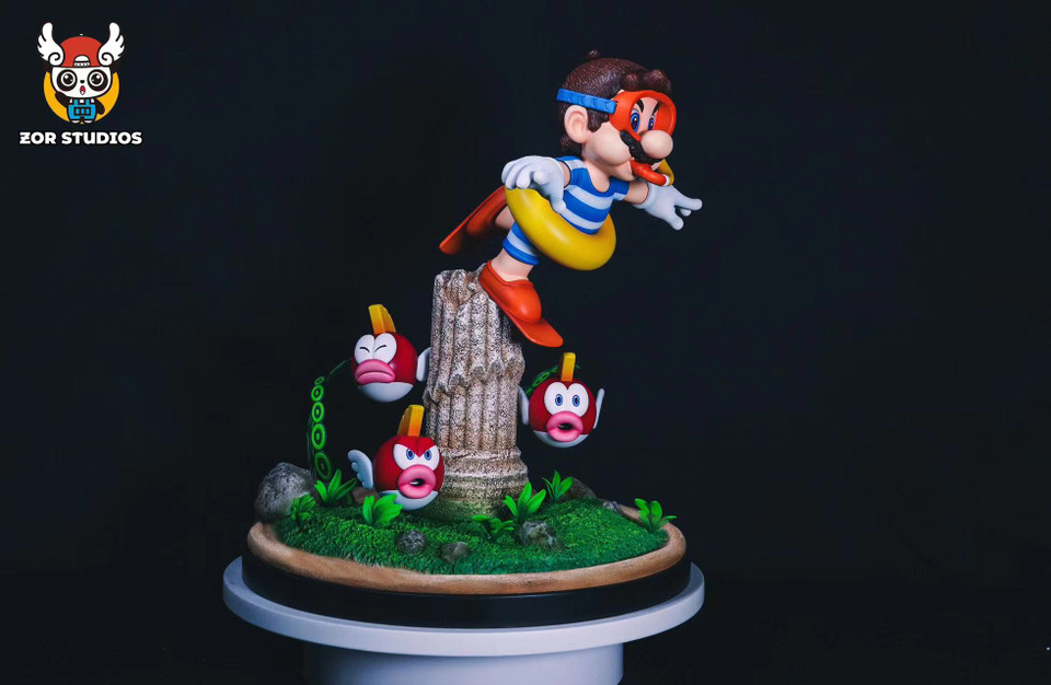 【PRE-ORDER】Zor STUDIO SUPER MARIO Dive Mario