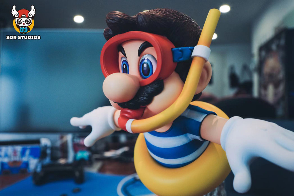 【PRE-ORDER】Zor STUDIO SUPER MARIO Dive Mario