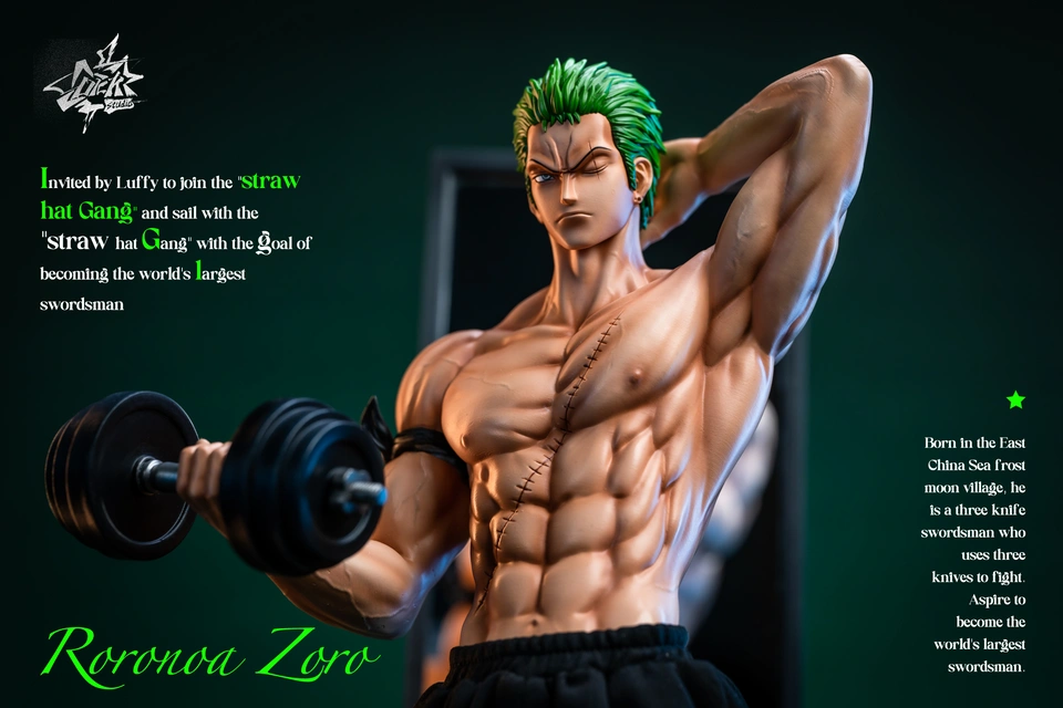 【PRE-ORDER】Dick STUDIO ONE PIECE Zoro 1/6