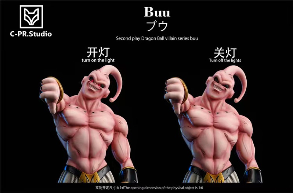 【PRE-ORDER】CPR STUDIO DRAGONBALL Buu with LED 1/6