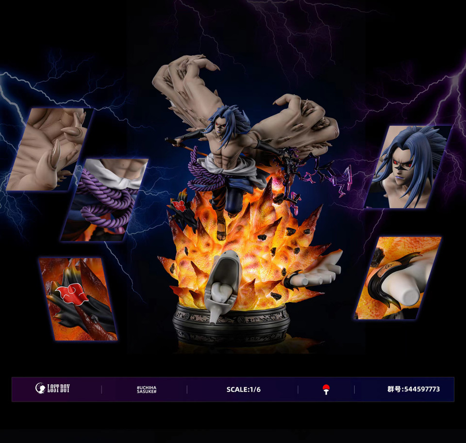 【PRE-ORDER】Lost boy STUDIO NARUTO Sasuke with LED 1/6
