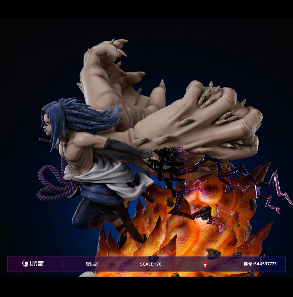 【PRE-ORDER】Lost boy STUDIO NARUTO Sasuke with LED 1/6