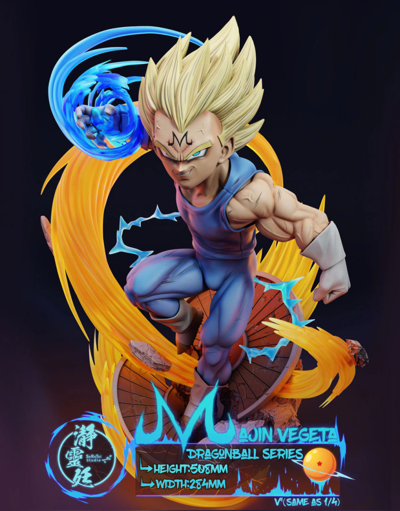 【PRE-ORDER】SRT Studio DRAGONBALL Majin Vegeta 1:4