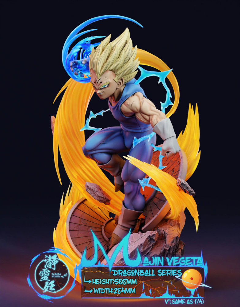 【PRE-ORDER】SRT Studio DRAGONBALL Majin Vegeta 1:4
