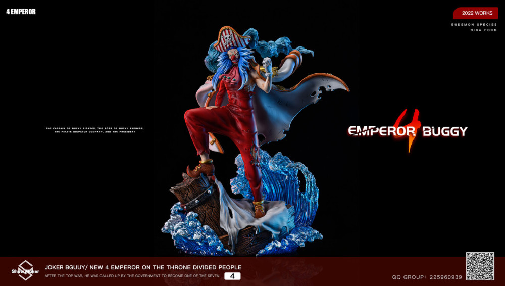 【PRE-ORDER】ShowMaker Studio ONE PIECE Buggy 1/6 & 1/4