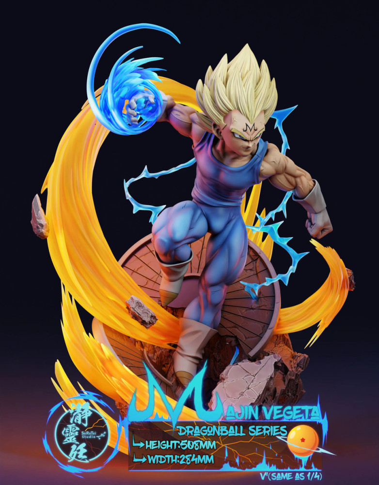 【PRE-ORDER】SRT Studio DRAGONBALL Majin Vegeta 1:4