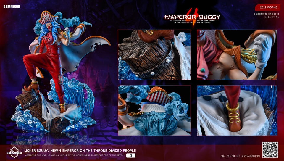【PRE-ORDER】ShowMaker Studio ONE PIECE Buggy 1/6 & 1/4