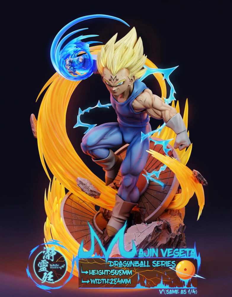 【PRE-ORDER】SRT Studio DRAGONBALL Majin Vegeta 1:4