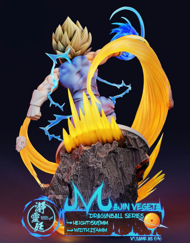 【PRE-ORDER】SRT Studio DRAGONBALL Majin Vegeta 1:4