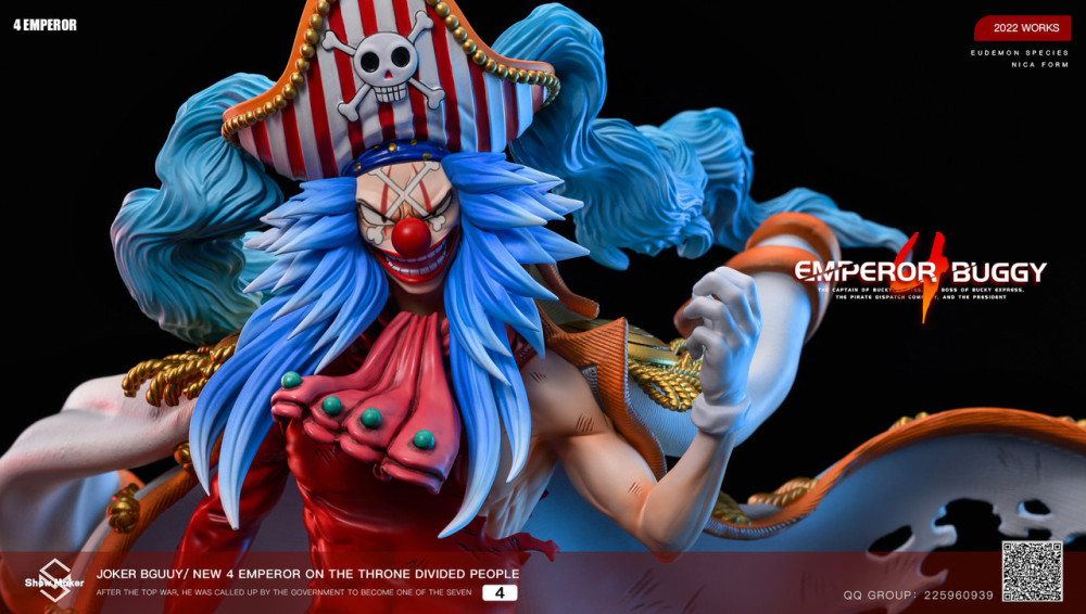 【PRE-ORDER】ShowMaker Studio ONE PIECE Buggy 1/6 & 1/4