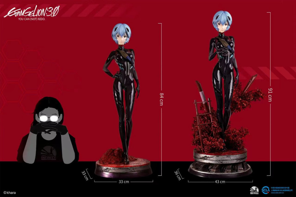 【PRE-ORDER】INFINITY STUDIO EVA Ayanami Rei 1/2
