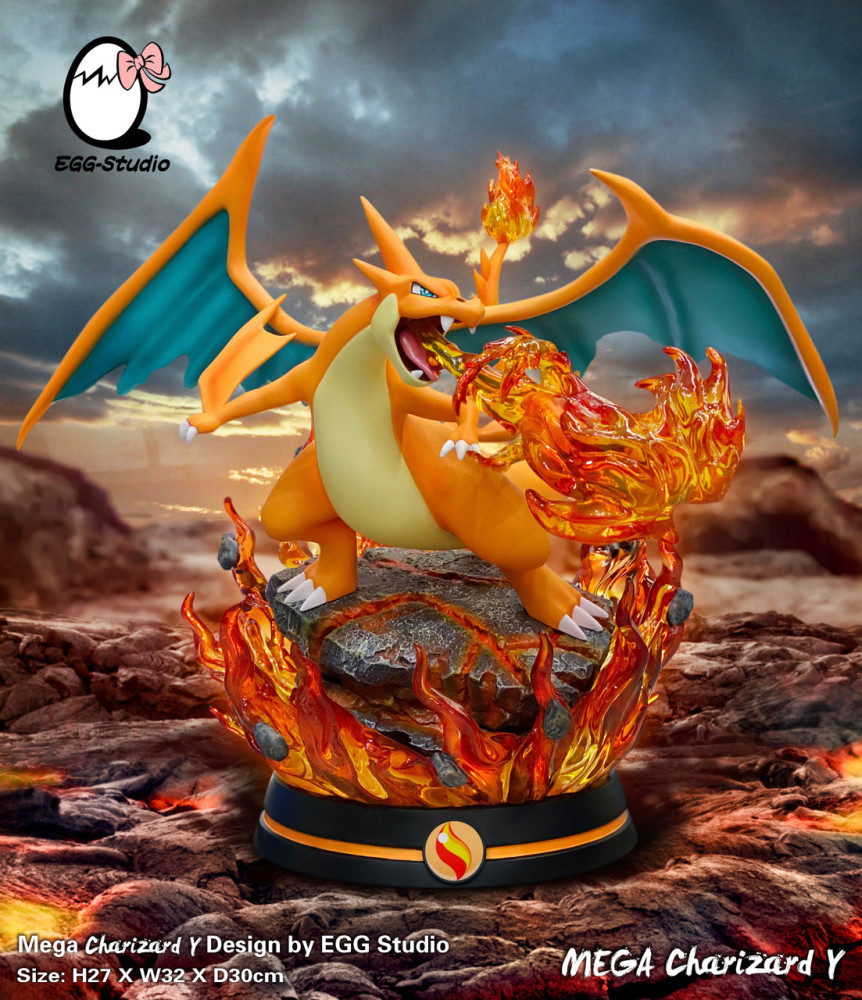 【PRE-ORDER】Egg STUDIO POKEMON MEGA Charizard Y
