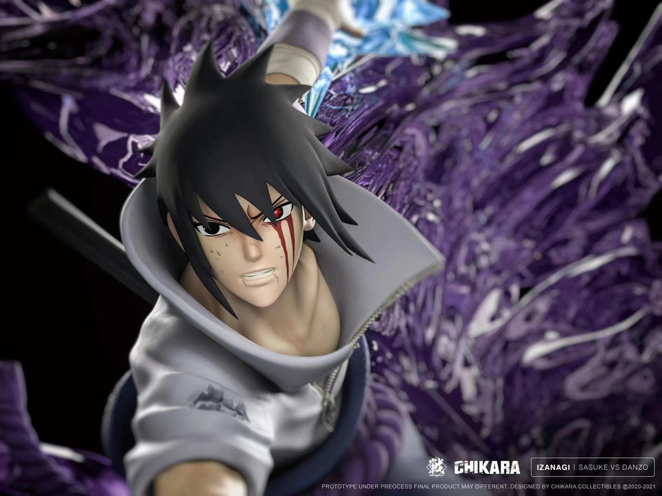 【PRE-ORDER】Chikara STUDIO NARUTO Shimura Danzou vs Uchiha Sasuke with LED