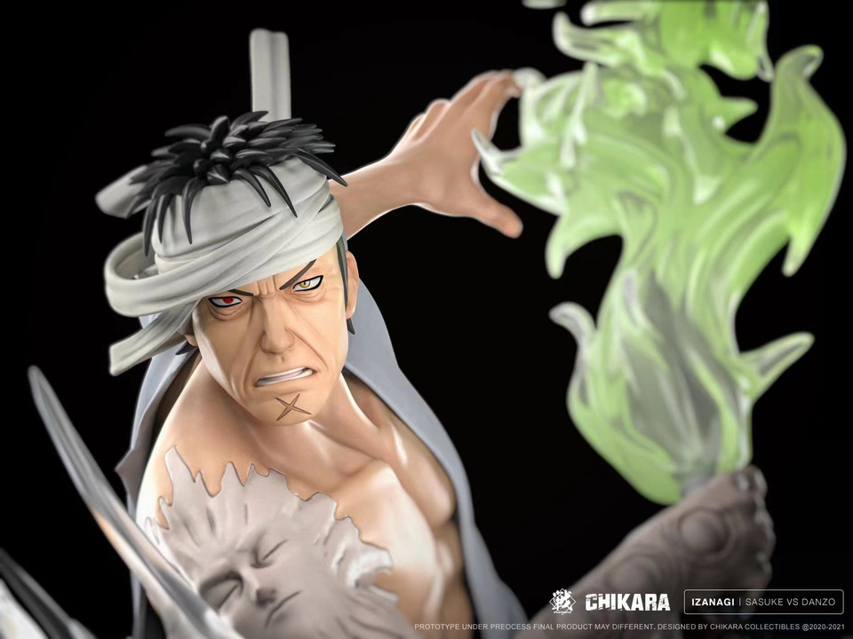 【PRE-ORDER】Chikara STUDIO NARUTO Shimura Danzou vs Uchiha Sasuke with LED