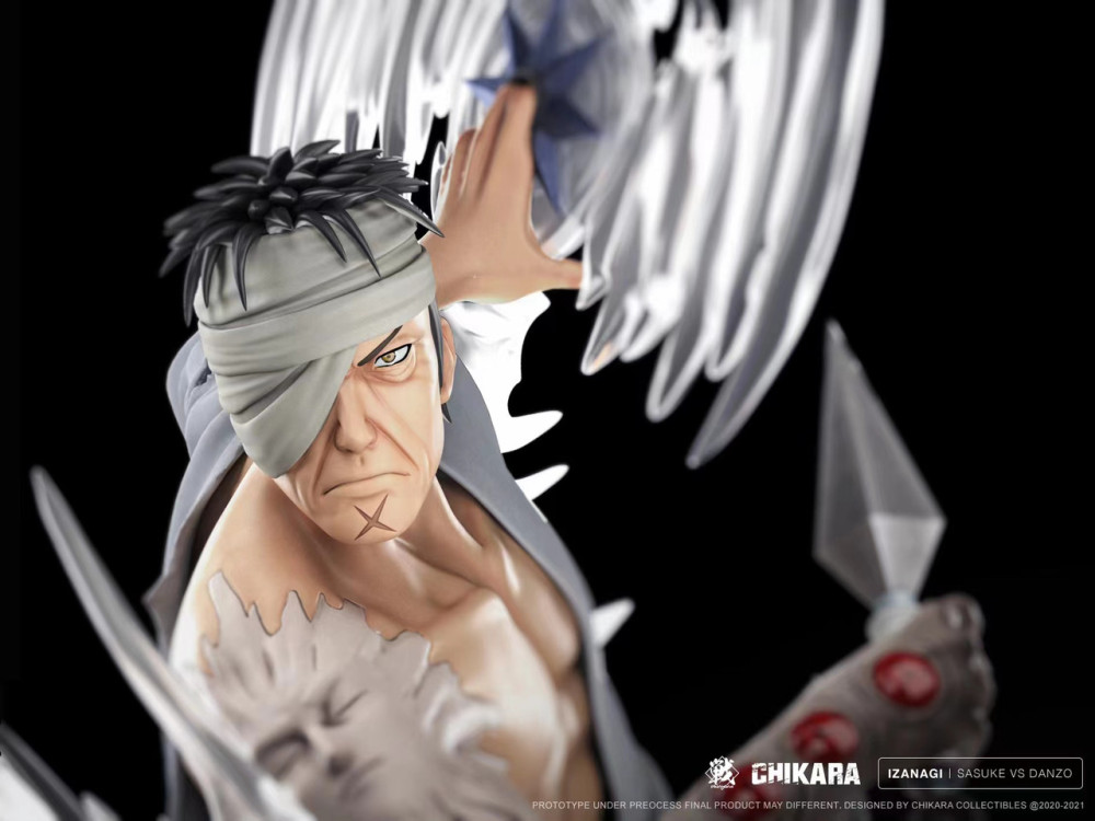 【PRE-ORDER】Chikara STUDIO NARUTO Shimura Danzou vs Uchiha Sasuke with LED
