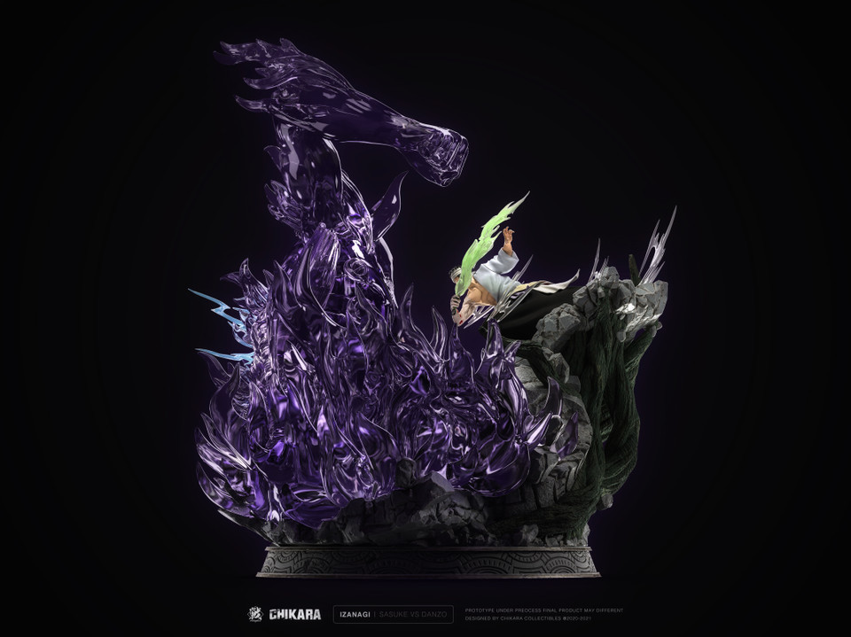 【PRE-ORDER】Chikara STUDIO NARUTO Shimura Danzou vs Uchiha Sasuke with LED