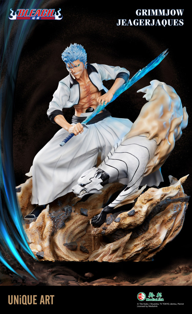 【PRE-ORDER】UNiQUE ART STUDIO BLEACH Grimmjow Jeagerjaques 1:4