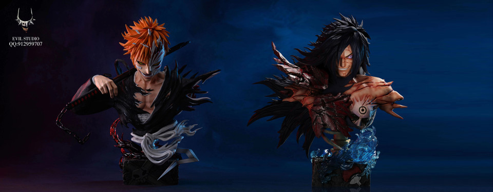 【PRE-ORDER】 Evil STUDIO NARUTO Madara Bust 1/4 & 1/1