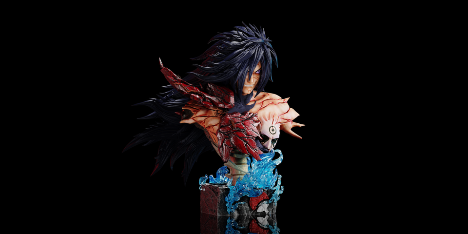 【PRE-ORDER】 Evil STUDIO NARUTO Madara Bust 1/4 & 1/1