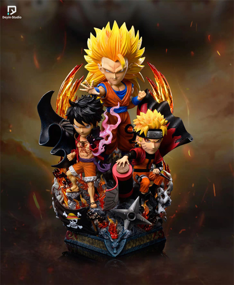 【PRE-ORDER】Deyin STUDIO Goku & Luffy & Naruto